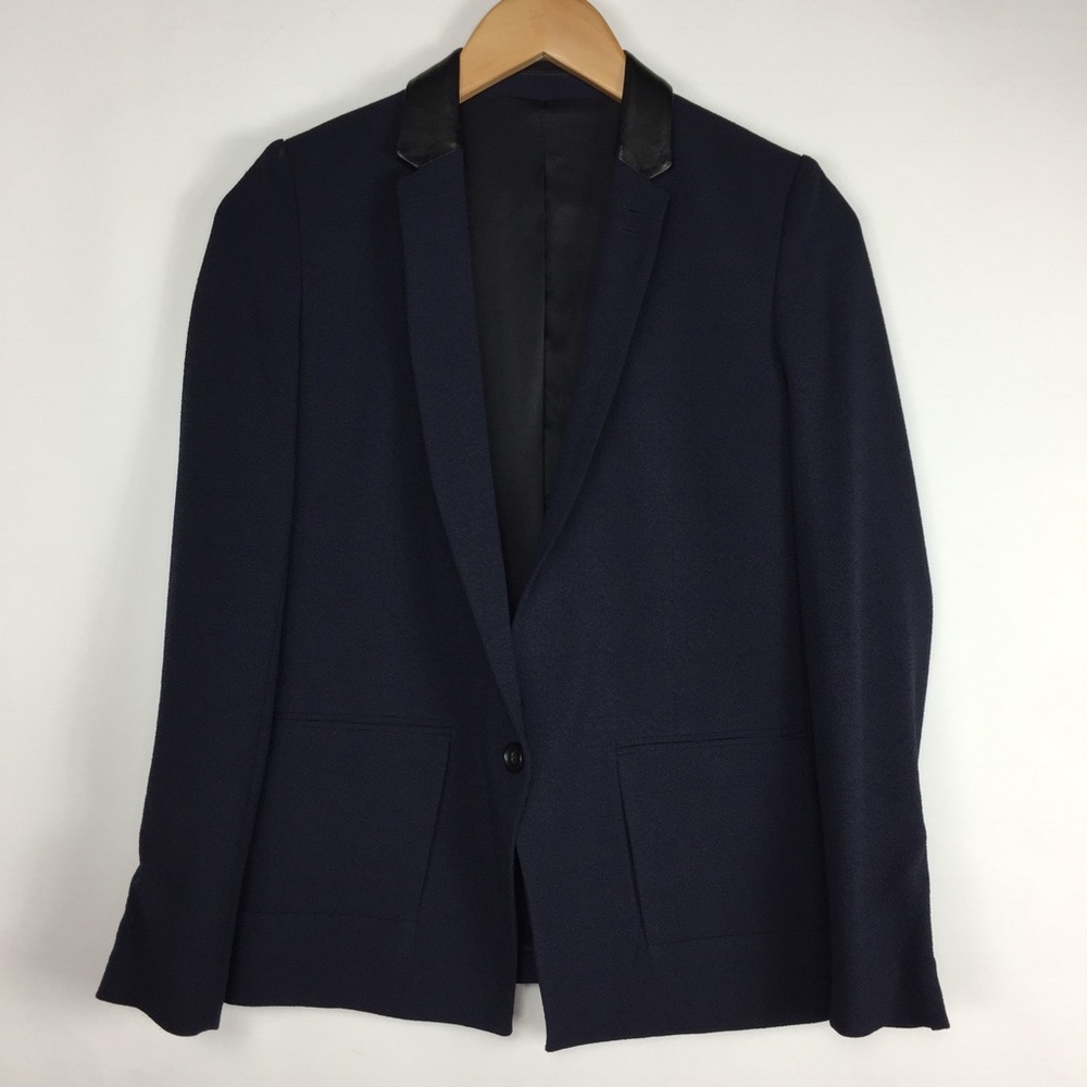 The Kooples Midnight Blue Classic Fit Blazer